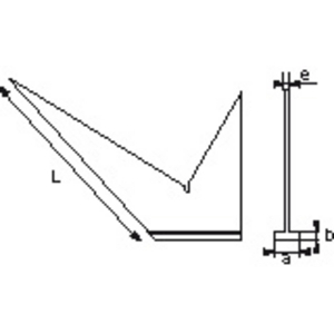 EQUERRE DOUBLE E6-100