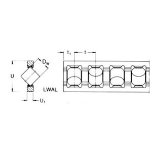 EWELLIX LWAL 6X12 NAALDSTRIP
