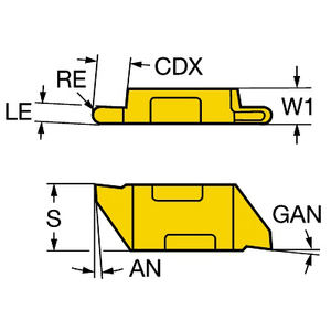 COROMANT DRAAIWISSELPLAAT TLRP-3047L 1125
