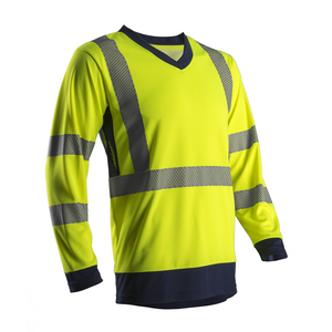 TEE-SHIRT MANCHES LONGUES XXXL HAUTE VISI JAUNE ANTI-UV
