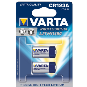 PILE BOUTON ELECTRONICS CR 123 A LITHIUM BLISTER DE 2