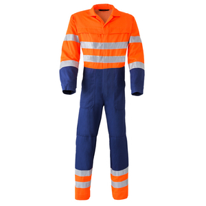 HAVEP OVERALL ISO 20471 2415-033 MARINE/FLUO ORANJE MT 58