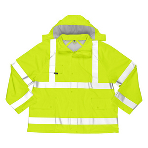 50101-814-17-M HI-VIS GELB Regenjacke Feldbach