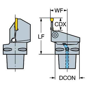 PORTE OUTIL COROCUT EXTERIEUR C5-RF123D15-35055B