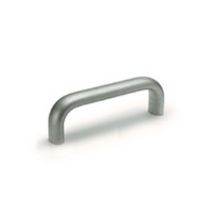 GN.27432-MANIGLIA A PONTE ACC. INOX ACC. INOX AISI CF-8 FINITURA MAT FORI PASSANTI MONT.FRONTALE GN 565.5-20-112-B-GS