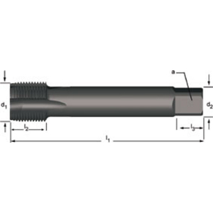 Machine tap 5/8 inch x 14 DIN 5156