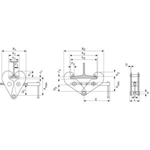 SPARTEX SPINDELBALKENKLEM GS1000 - 853834