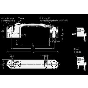 GN628.4-132-KS-5 Bügelgriff mit elektrischer Schaltfunktion Elesa