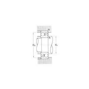 RLT A BILLES 1216 C3 CAGE ACIER 80X140X26