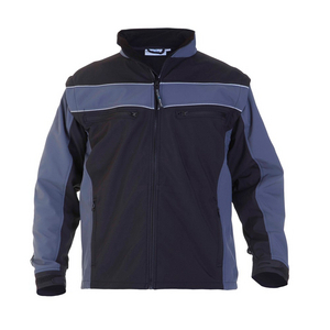 HYDROWEAR SOFTSHELL JACK ROME 042601 ZWART/GRIJS MT XL