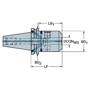 ADAPTATEUR BIG-PLUS CAT-V VERS WELDON / ISO 9766