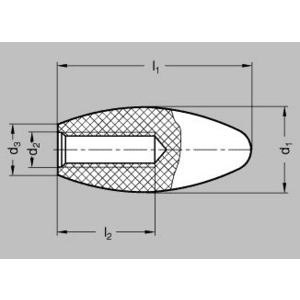 GN201-30-M10 Aufsteckgriff