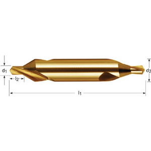 Centre Drill 4.00x10.00mm DIN333A