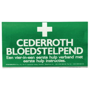 CEDERROTH GROTE BLOEDSTELPER 4 IN 1 HULPVERB (9%)