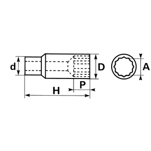 DOUILLE STANDARD SL-32 UC 2