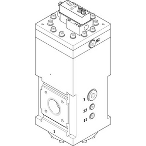 1709211-RIDUTTORE DI PRESSIONE AD AZIONAM. ELETTRICO PREL-186-HP3-V1-A-40CFX-1