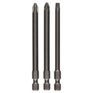 BOSCH SCHROEFBITSET PH2-PZ2-T25 89MM (PK=3ST) 2607001767