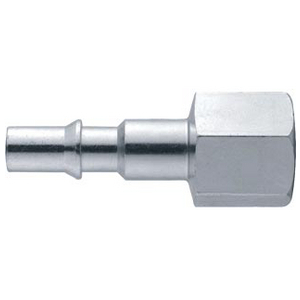 RACCORD MALE SAF.8 6150C TAR 1/4BSPP ZINC BLANC