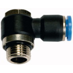145.012-12 L-Steckverschr.»Blaue Serie« drehbar, G1/2 a., max.15 Ø12mm