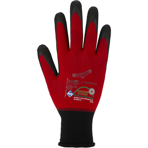ASA-CONDOR-T-08 CONDOR-T Montagehandschuh Nitril rot/schwarz Gr. 8