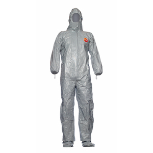 COMBINAISON TYCHEM F CHA5 TXXXL GRIS CHAUSS/CAG CAT3 T3B/4/5/6