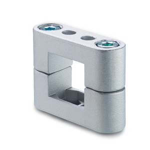 GN.55471-SUPPORTO PER TUBI TONDI E QUADRI ALLUMINIO GN 231-B40-2-BL