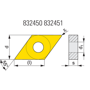 INSERTI PER TORNITURA 867291