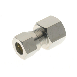 STRAIGHT FEMALE FITTING 6-1/4