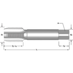Tap 1/4 inchx18 ANSI B94.9