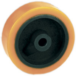 RUOTA 64 200X80 POLIURETANO TR NUCLEO GHISA 641126