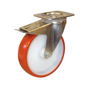 ROULETTE PIVOT. 100KG D. 80MM DB MOYEU R.BILLES