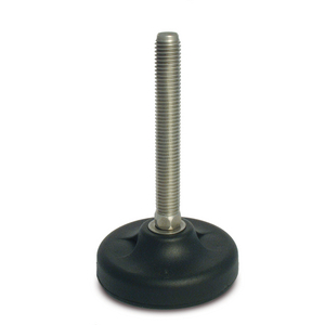 PIEDINO D. 85 FISSO INOX/P M12X50 12630/12