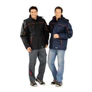 3535064 Piper Jacke Kälteschutzjacke schwarz/orange Gr. 3XL