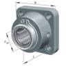 EWELLIX LVCD 20 D-2LS FLENSUNIT GESLOTEN