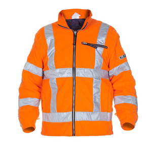 HYDROWEAR FLEECEJACK FRANEKER 04026007 FLUO ORANJE MT XXL