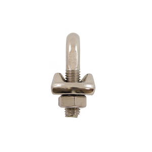 SERRE CABLE A ETRIER INOX D. 6 AISI 316