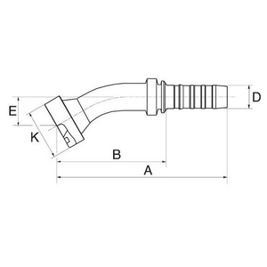 12GS12FLC30-022 GS Armatur GATES, B-Maß 89,0 mm