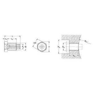 VN-LHC80/GREASE NIPPLE Schmiernippel