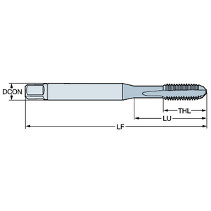 COROMANT COROTAP 100 DRAADTAP T100-KM100AA-M10 D210