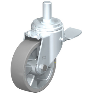 ROULETTE PIVOTANTE EN TOLE DACIER, VERSION FORTES CHARGES,