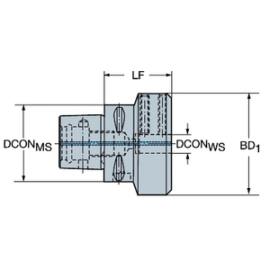 ADAPTATEUR COROMANT CAPTO VERS MANCHE CYL.