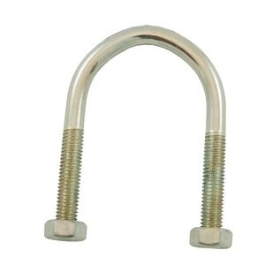 ETRIER DE FIXATION ACIER ZINGUE P/TUBE 50X60 ECROUS MONTES