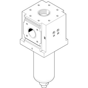 FESTO ULTRAFIJNFILTER PFML-186-HP3-AST 1364705