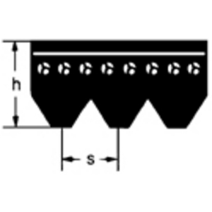 RIBBED BELTS 200 J 3 PJ 508 RB