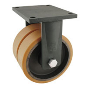 RUOTA 64 200X80 POLIURETANO TR NUCLEO GHISA SUPP. FISSO EEG EHD 648186