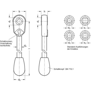 GN316-22-K14 Ratschen-Spanner