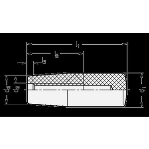 GN519-26-M8 ELESA-Zylinderknopf