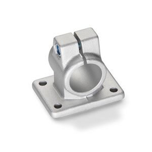 GN.45911-MORSETTO DI COLLEGAMENTO CON BASE DI FISSAGGIO ALLUMINIO GN 146-B20-40-2-BL