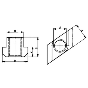 9339040005, 39040005 Nutenstein RHOMBUS 510 M10x12 mm FOR