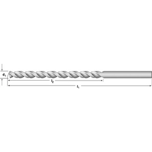 PFX Drill 9.80 mm DIN 340